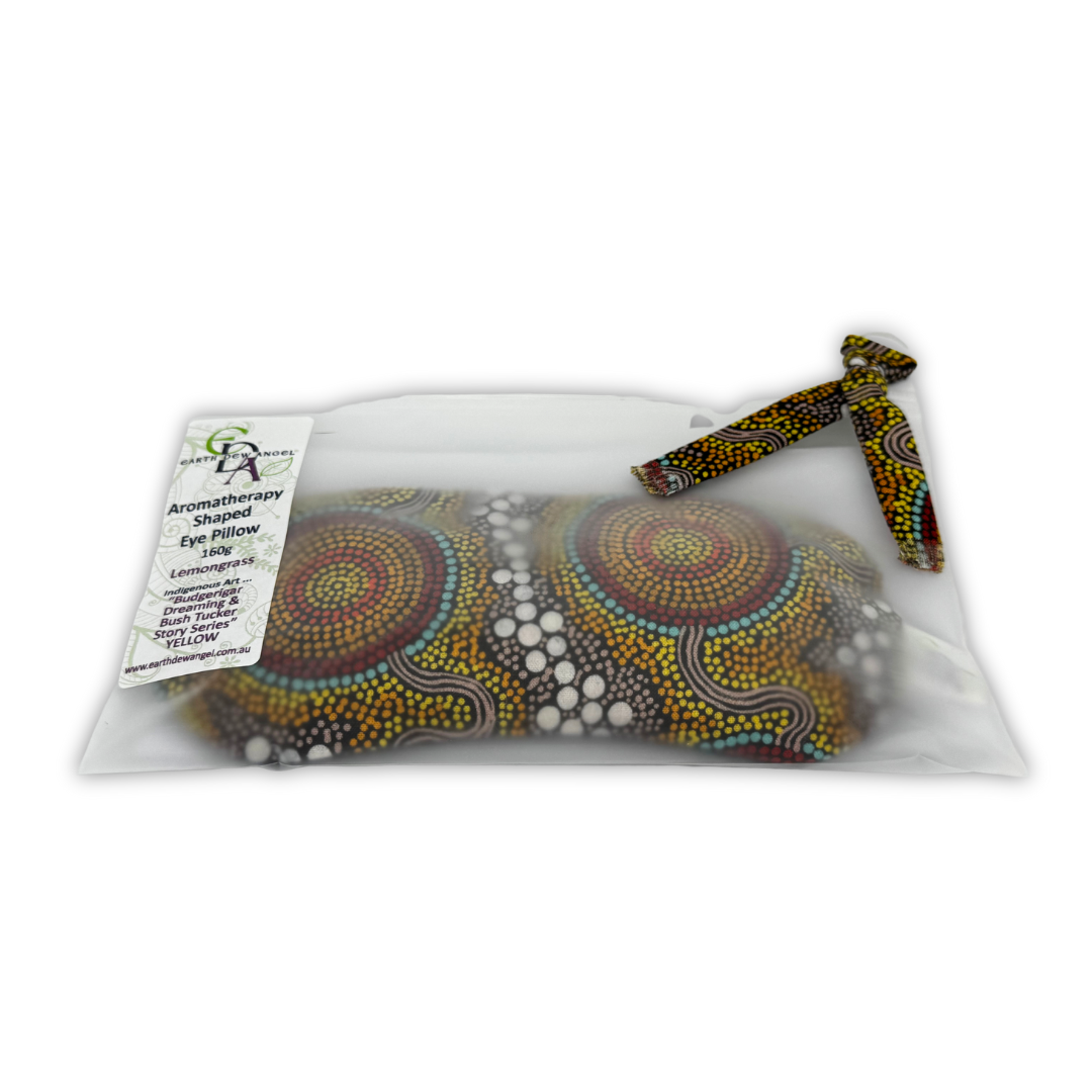 Aromatherapy Shaped Eye Pillow with Lemongrass 160g