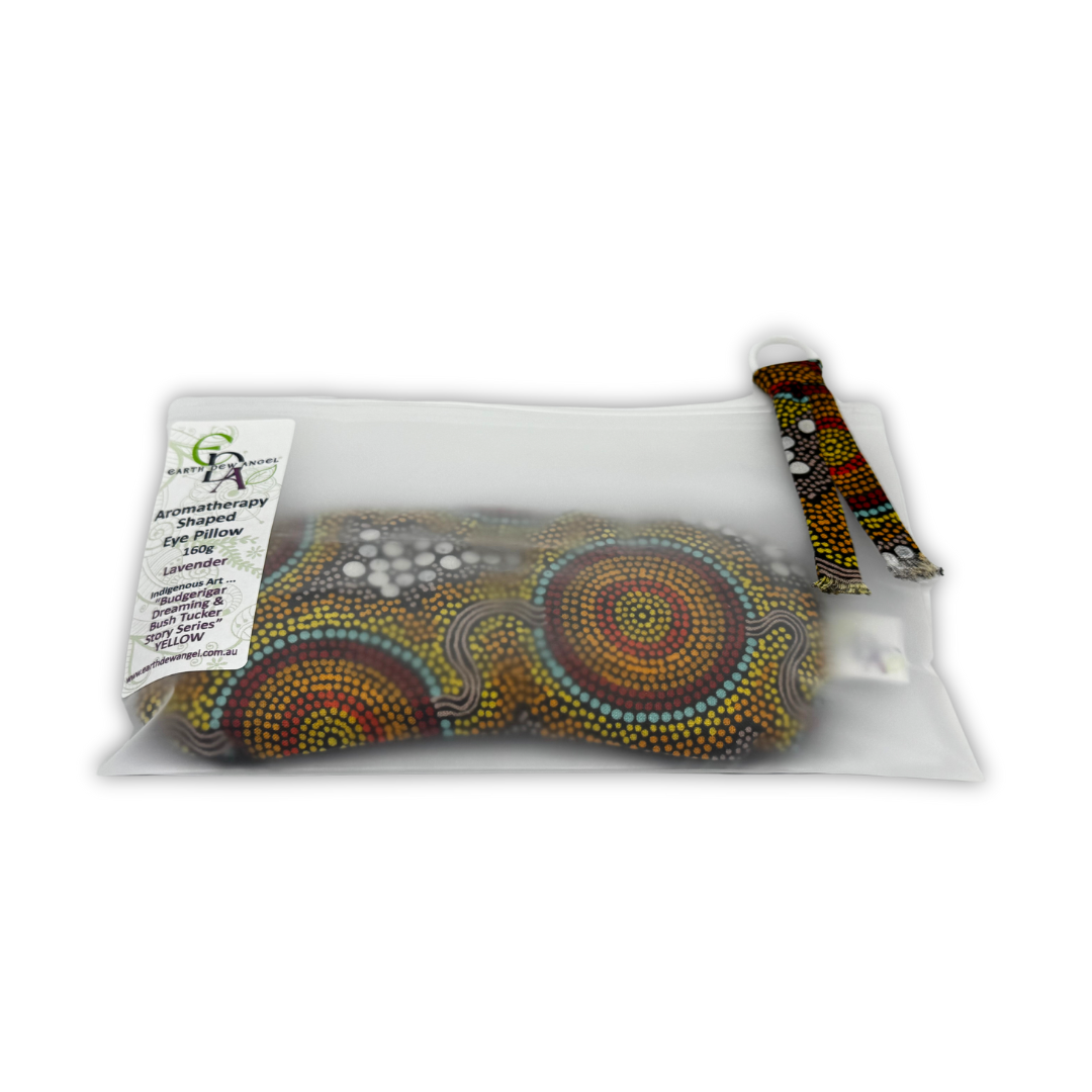 Aromatherapy Shaped Eye Pillow with Lavender 160g